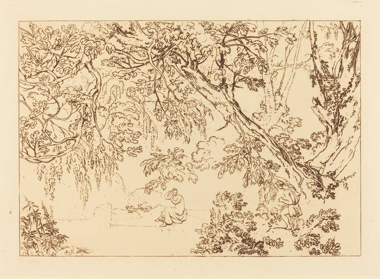 Aesacus und Hesperie von Joseph Mallord William Turner