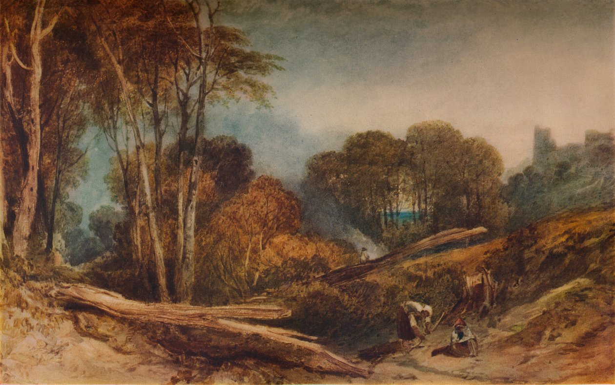 Beeston Castle, Cheshire, um 1839, 1938 von Joseph Mallord William Turner
