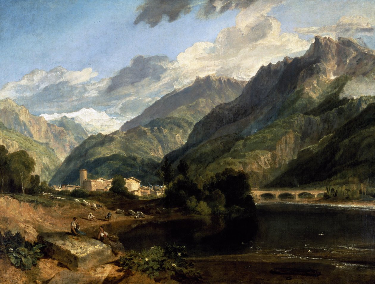 Bonneville, Savoyen von Joseph Mallord William Turner
