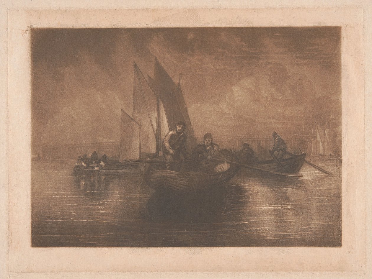Flunderfischen, Battersea von Joseph Mallord William Turner