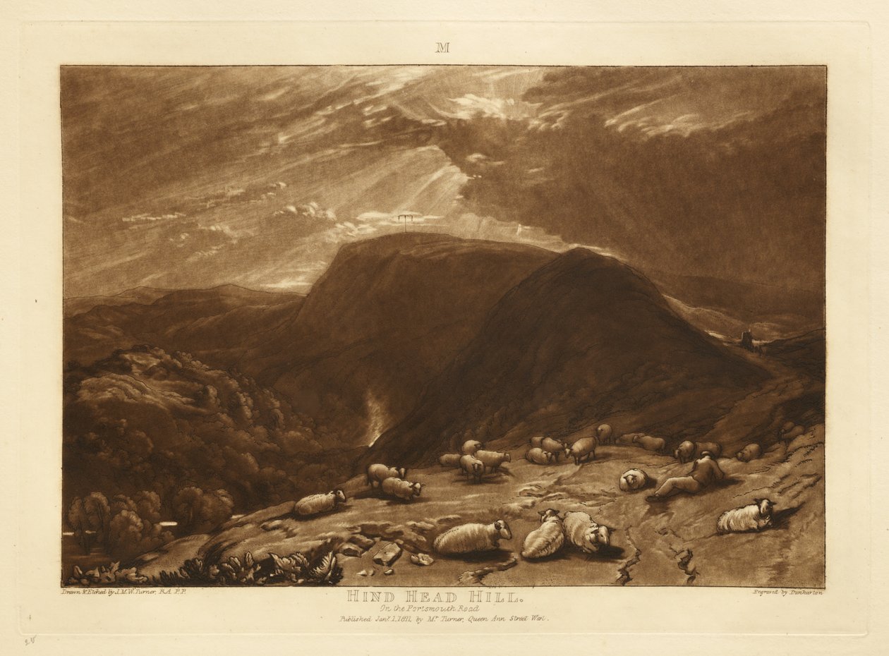 Hind Head Hill von Joseph Mallord William Turner