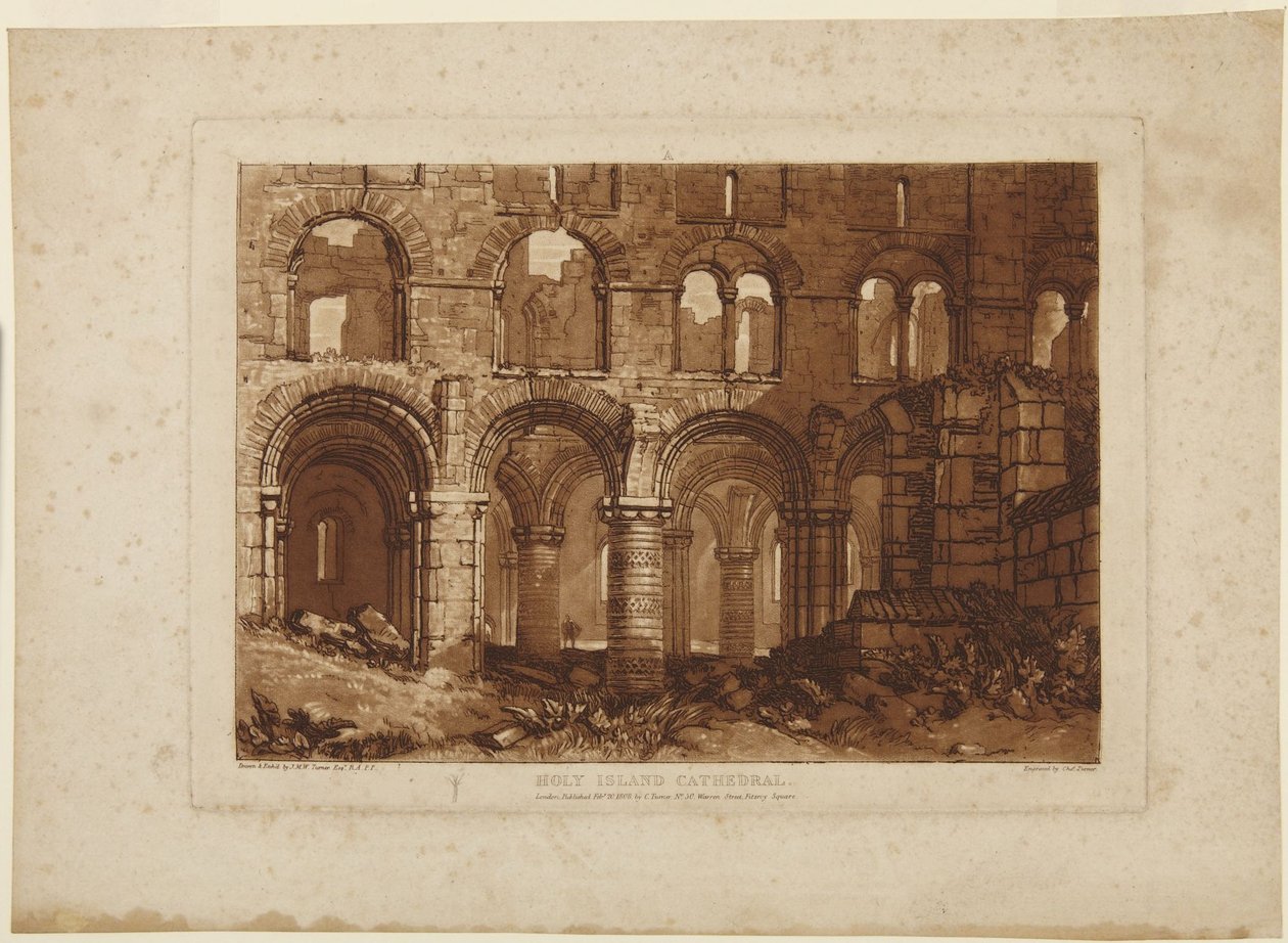 Kathedrale der Heiligen Insel von Joseph Mallord William Turner