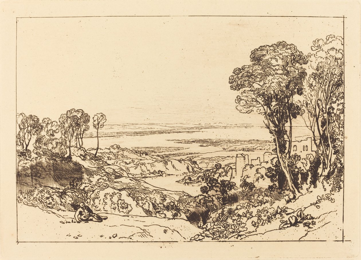 Zusammenfluss von Severn und Wye von Joseph Mallord William Turner
