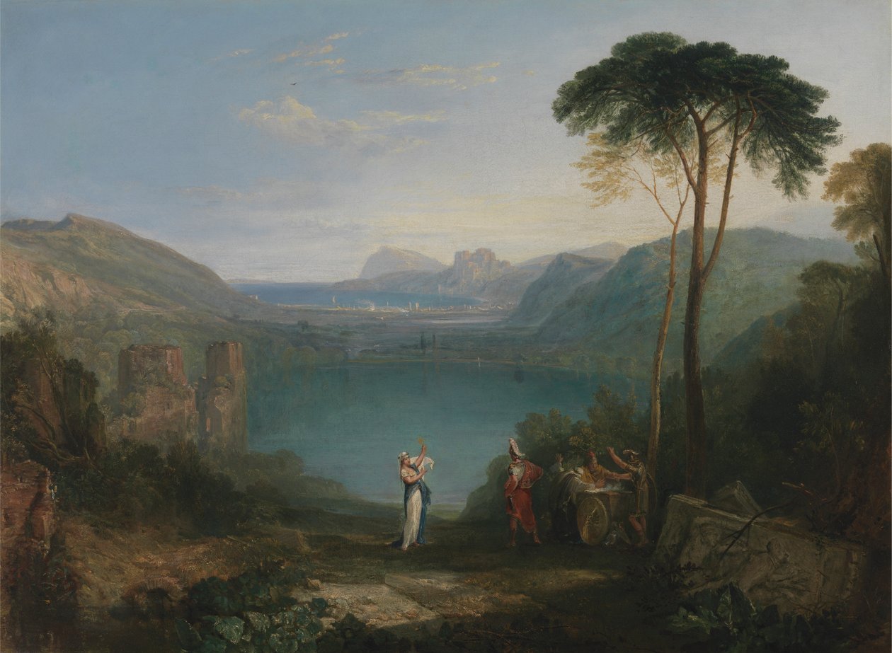 Der Avernus-See: Aeneas und die Kumanaische Sibylle von Joseph Mallord William Turner