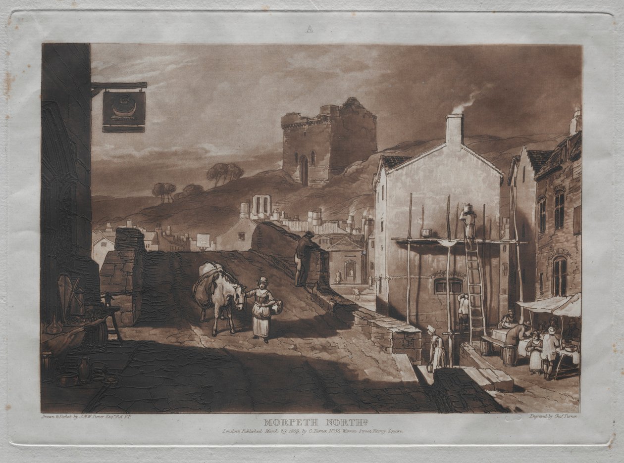 Liber Studiorum: Morpeth North von Joseph Mallord William Turner