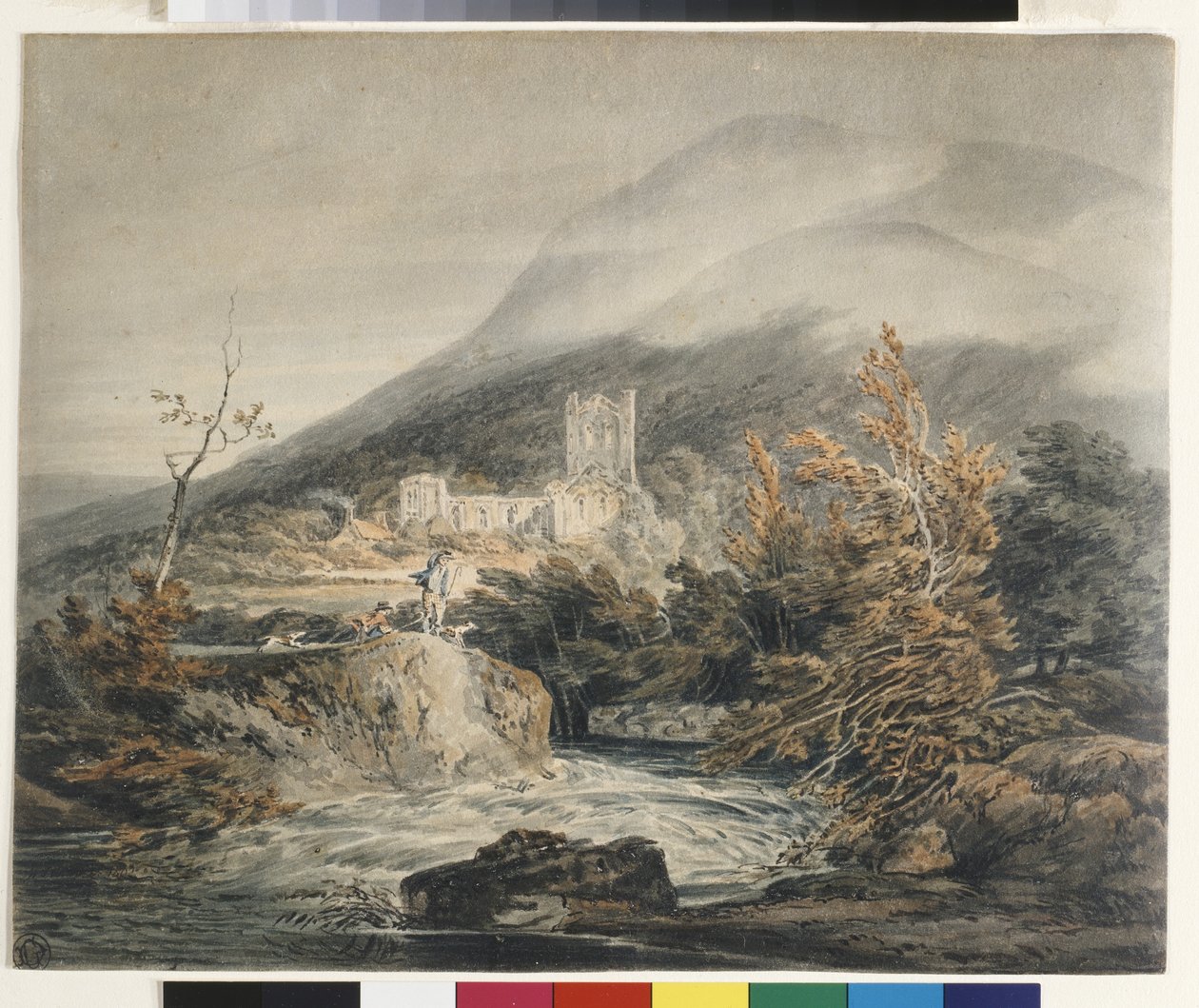 Llanthony Abbey, Monmouthshire von Joseph Mallord William Turner