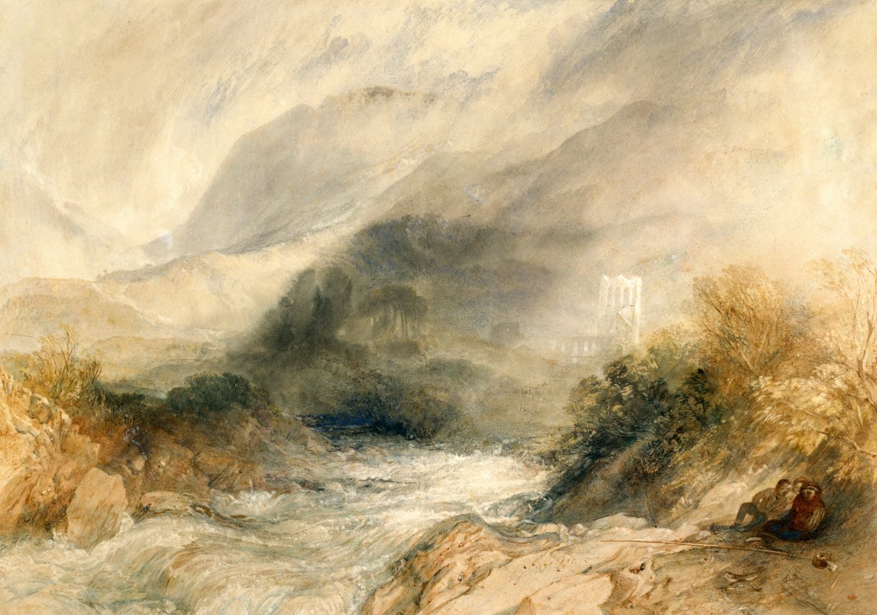 Llanthony Abbey, Monmouthshire von Joseph Mallord William Turner