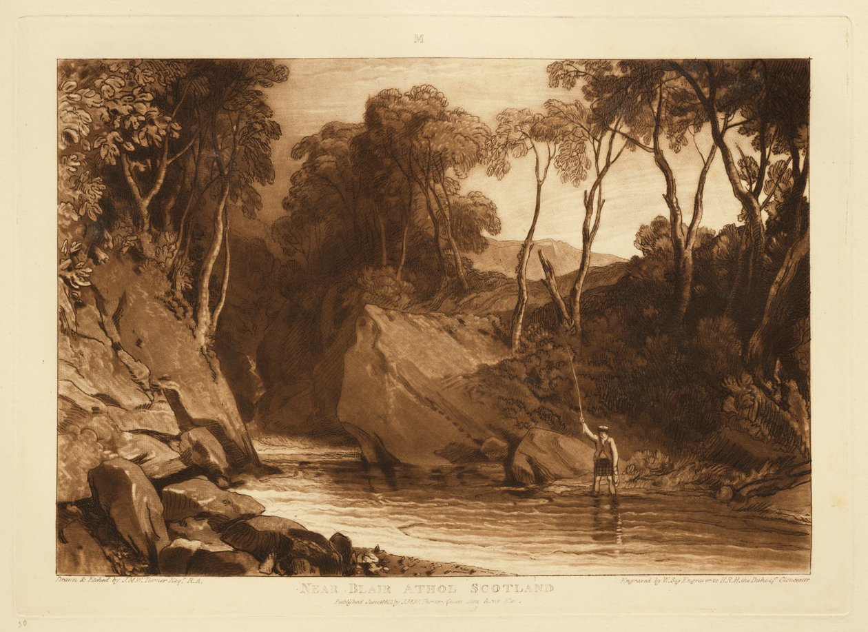 In der Nähe von Blair Athol von Joseph Mallord William Turner