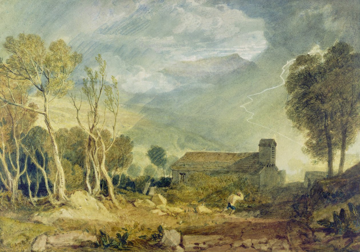 Patterdale Old Church, ca. 1810-15 von Joseph Mallord William Turner