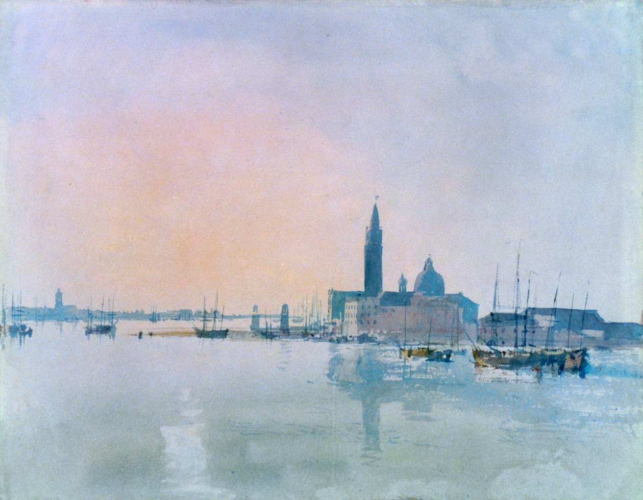 San Giorgio Maggiore von der Dogana aus, 1819 von Joseph Mallord William Turner