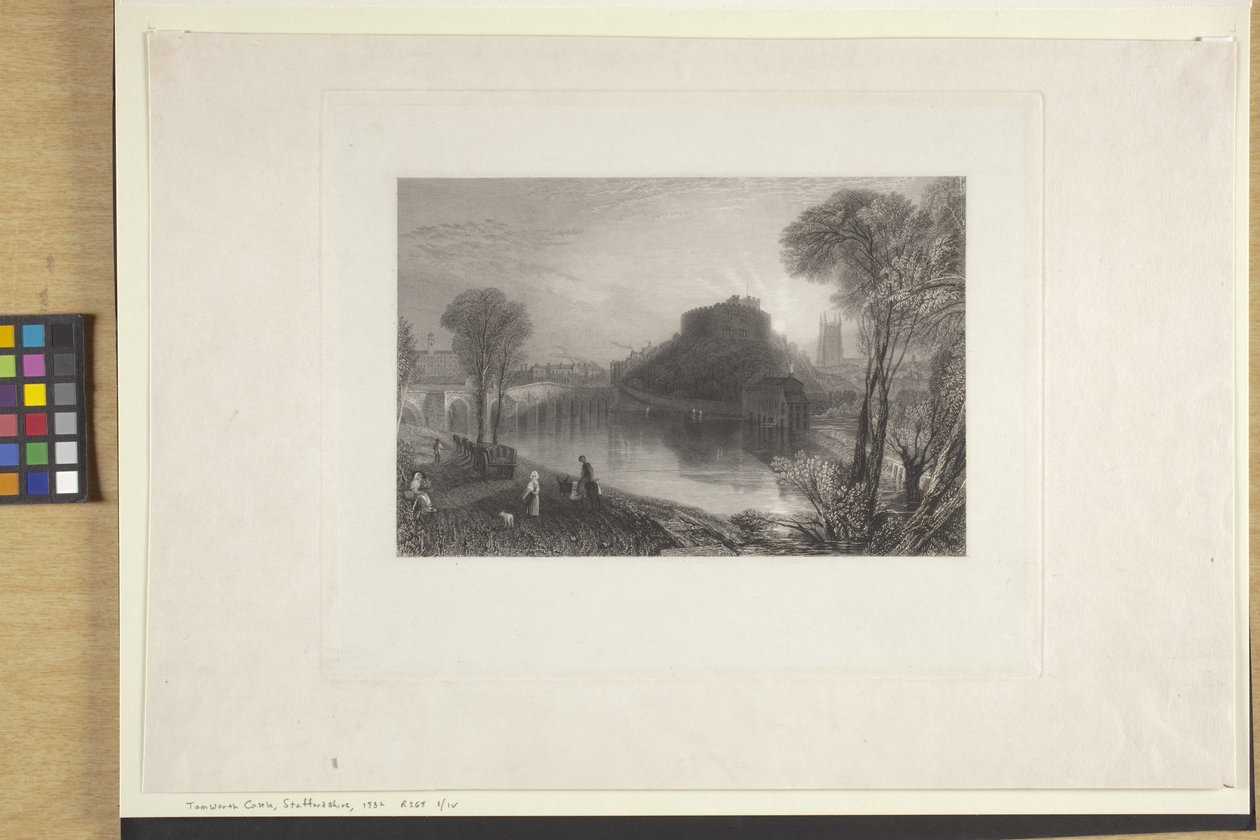 Tamworth Castle, Staffordshire von Joseph Mallord William Turner