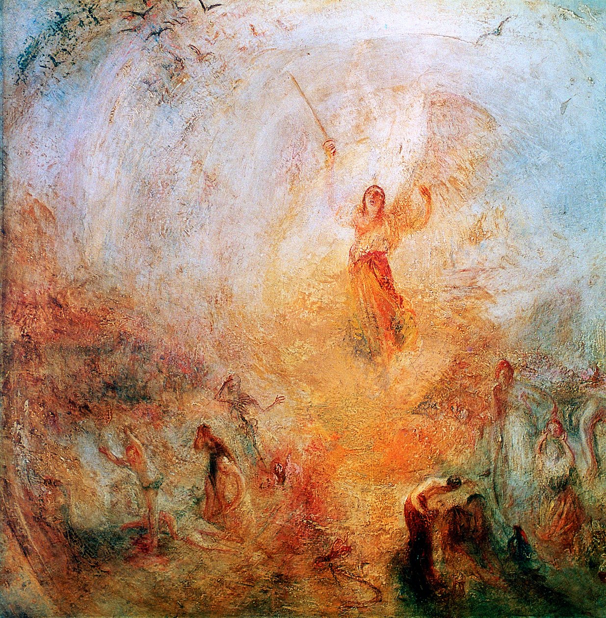 Der Engel, der in der Sonne steht, 1846 von Joseph Mallord William Turner