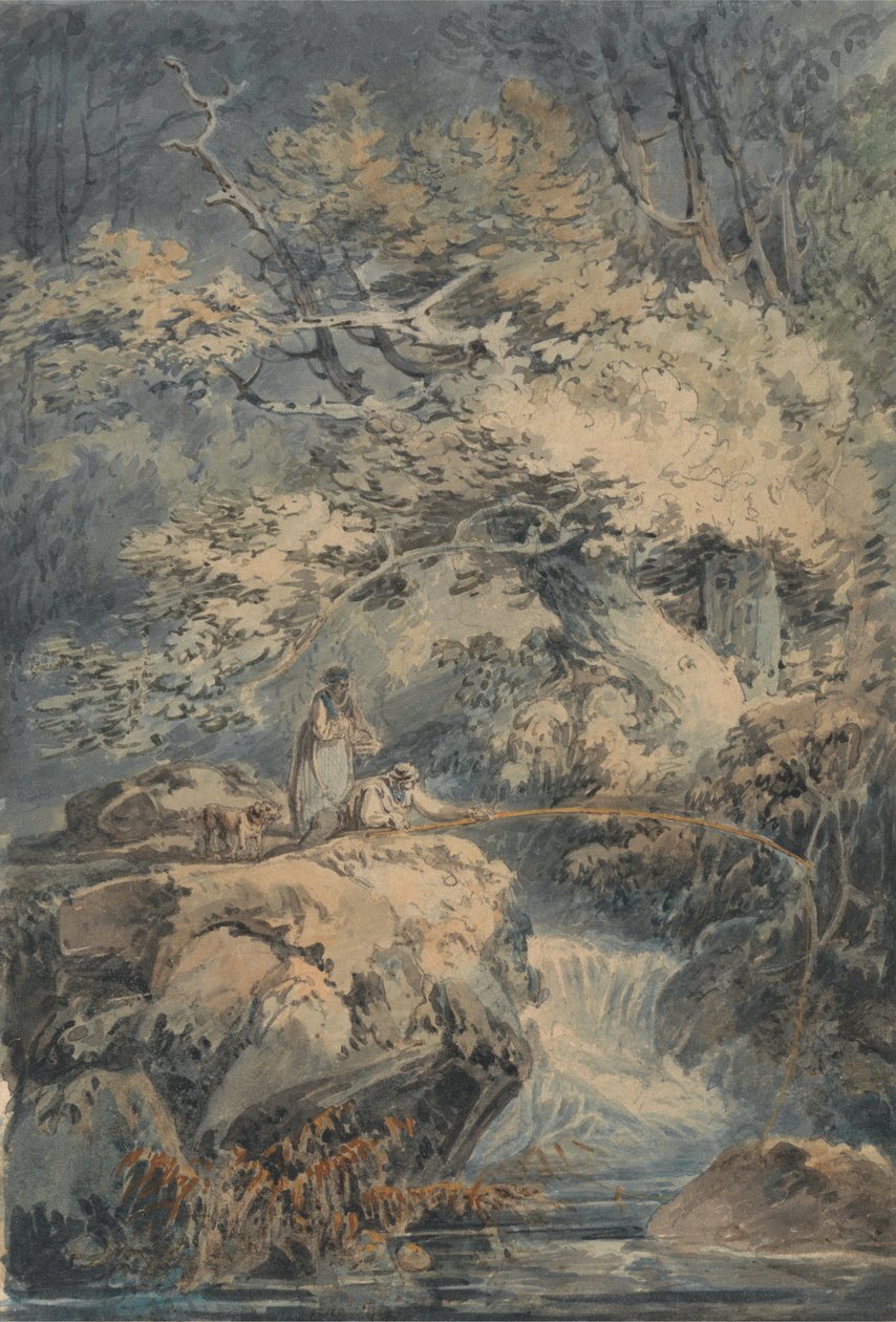 Der Angler von Joseph Mallord William Turner