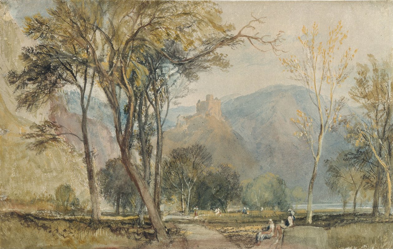 Die Marxburg von Joseph Mallord William Turner