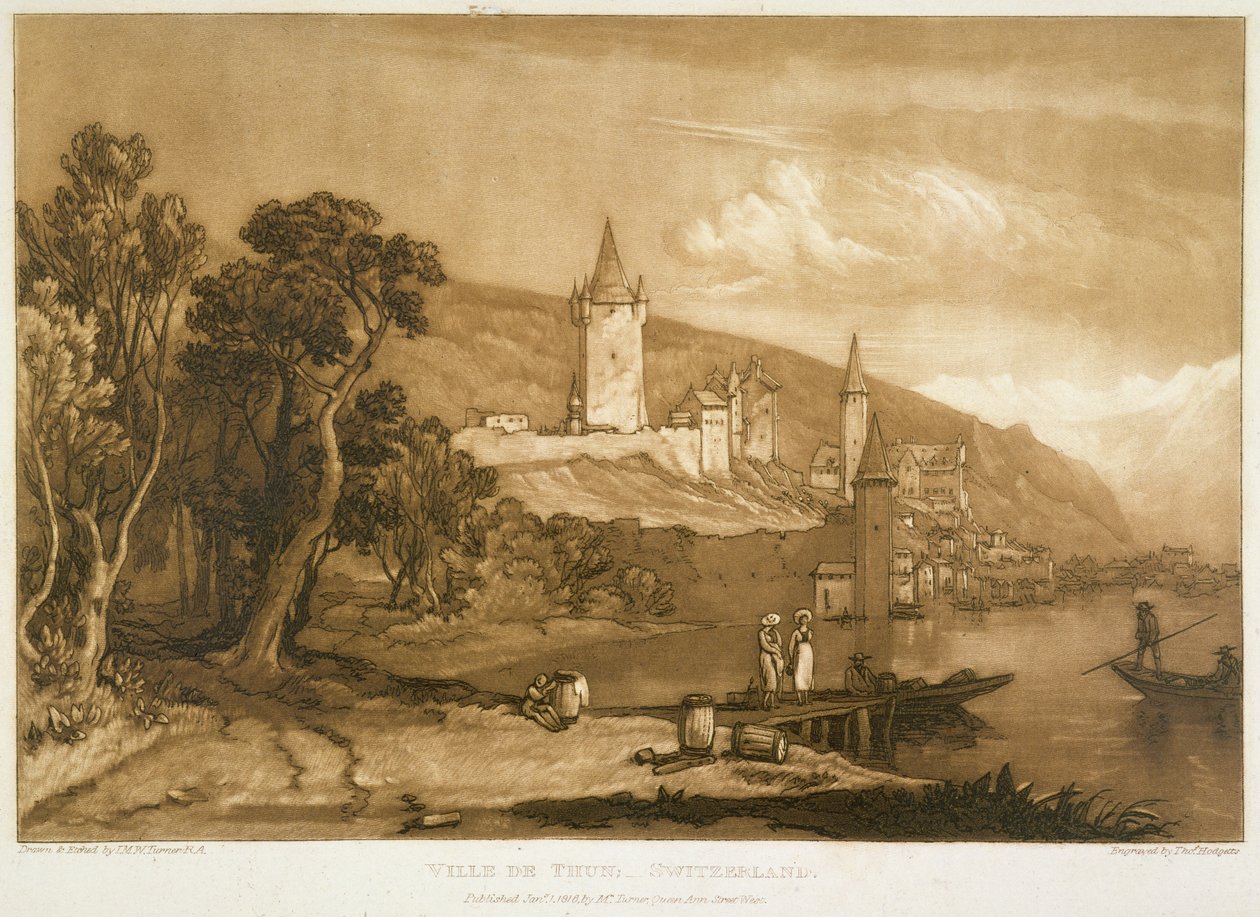 Die Stadt Thun, aus dem 