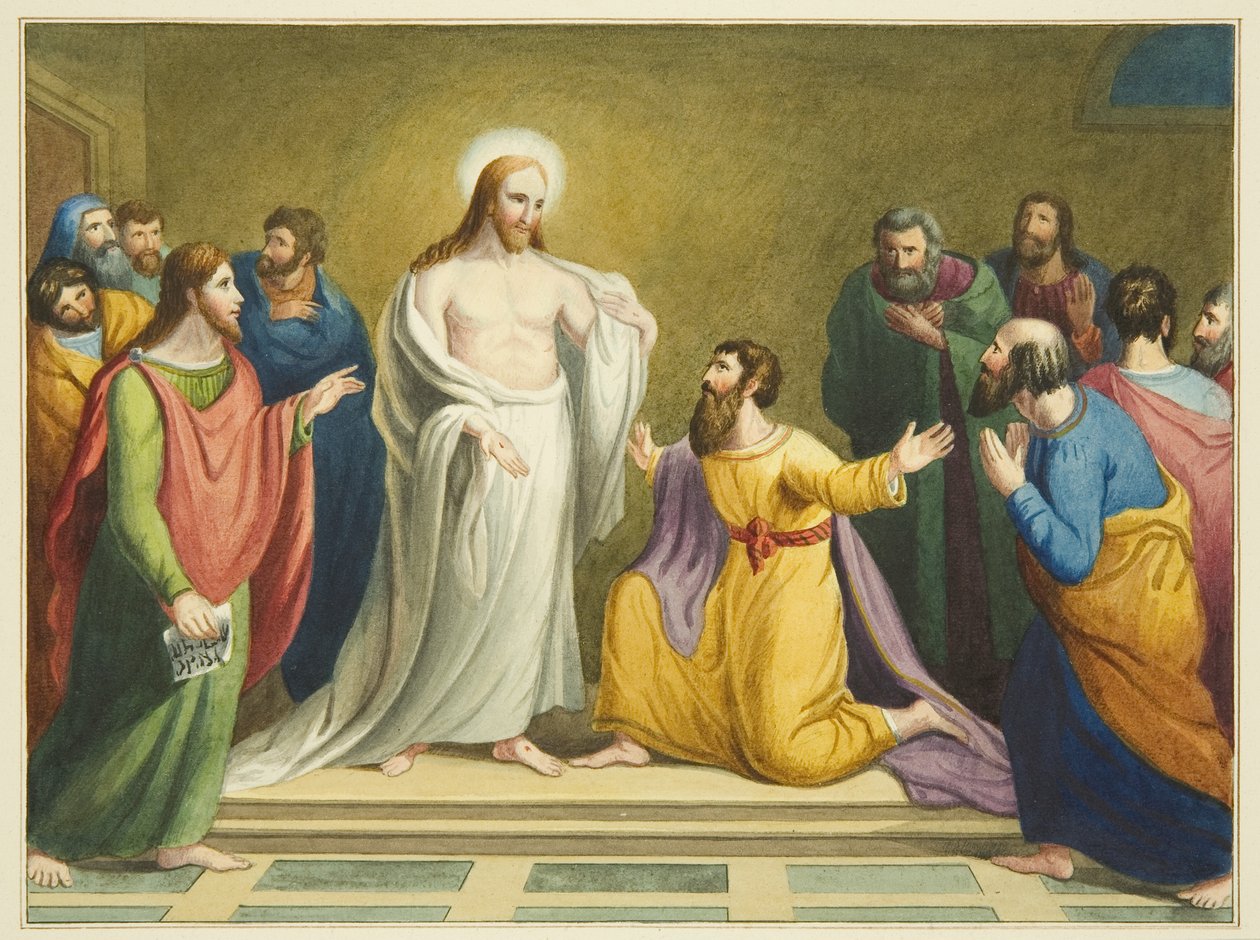 Kopie des Altarbildes von John King in der St. Thomas-Kirche von Joseph Manning