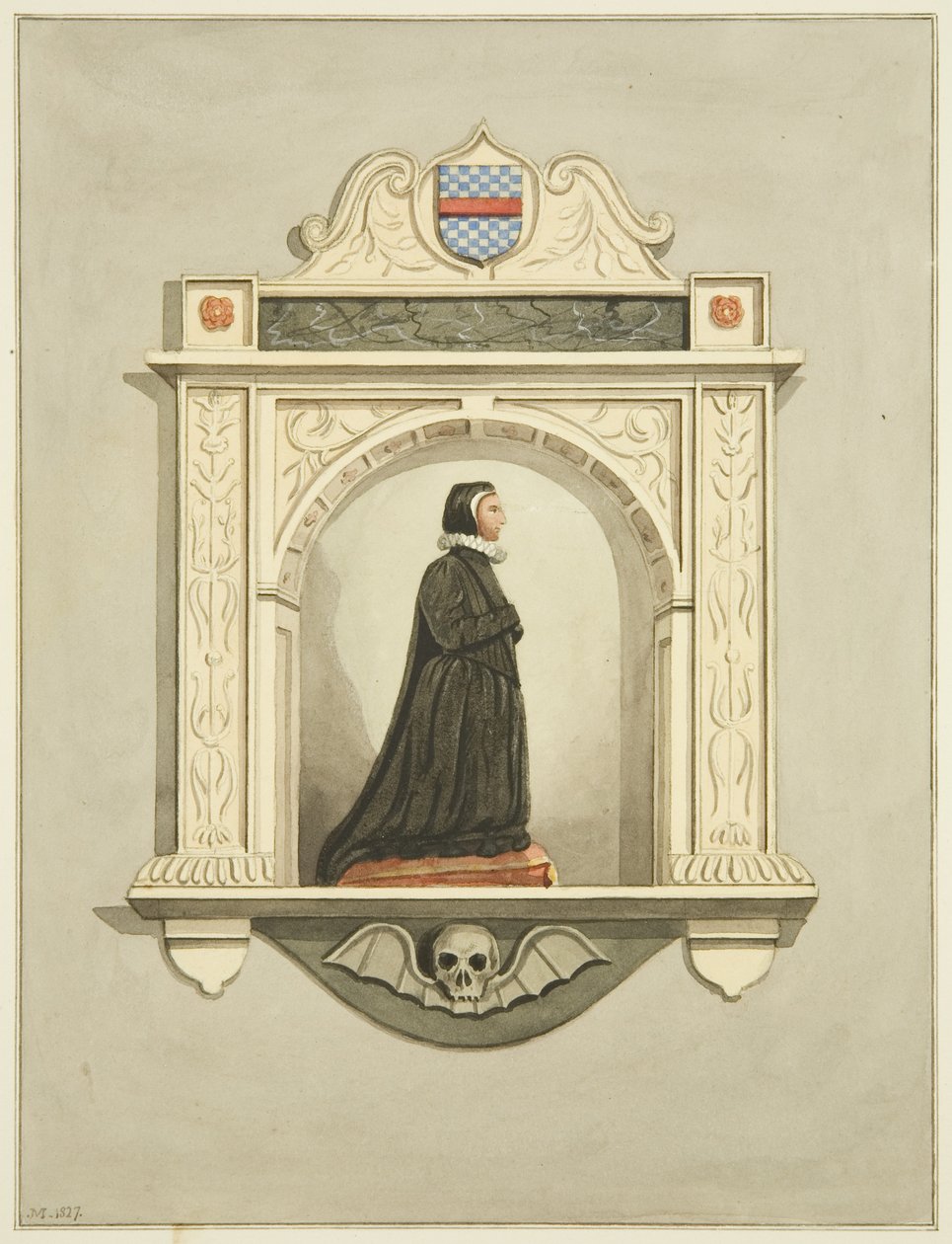Monument von Mrs. James in St. Mark