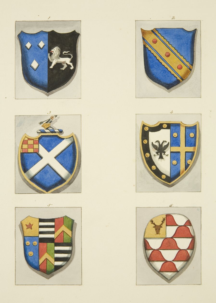 Monumentale Wappen in All Saints