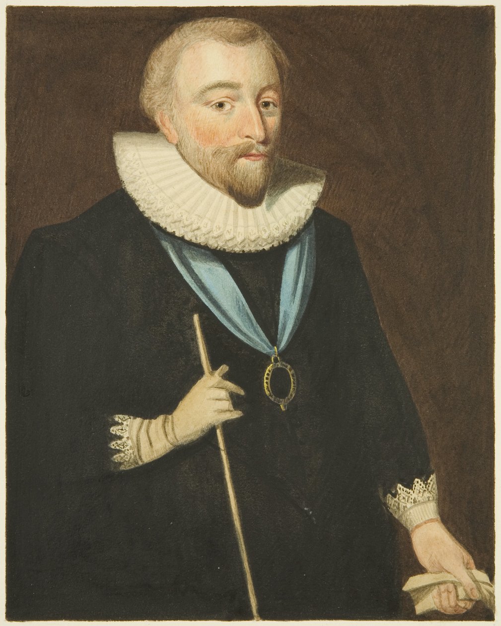 Porträt im Rathaus von Richard Weston, Earl of Portland von Joseph Manning