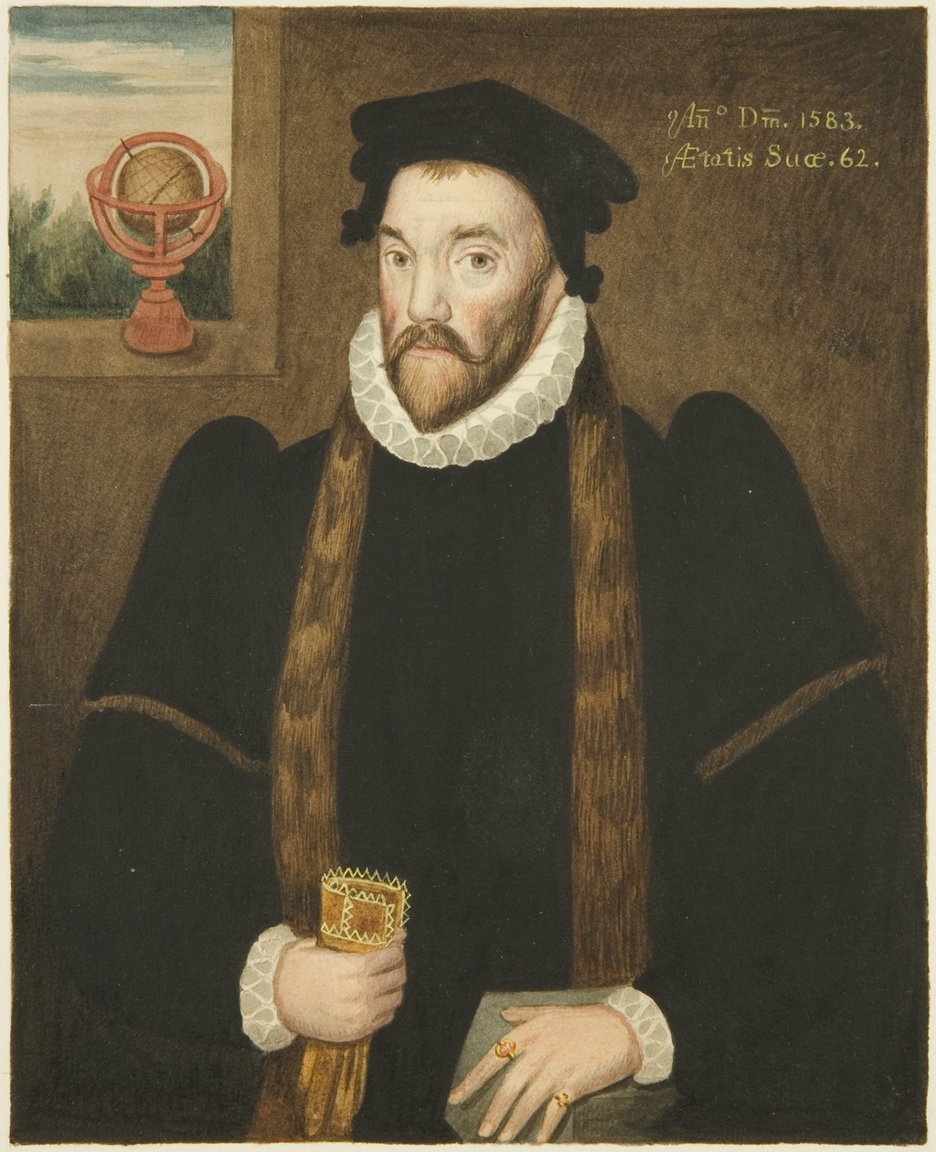 Porträt im Rathaus eines unbekannten Stadtrats von Joseph Manning