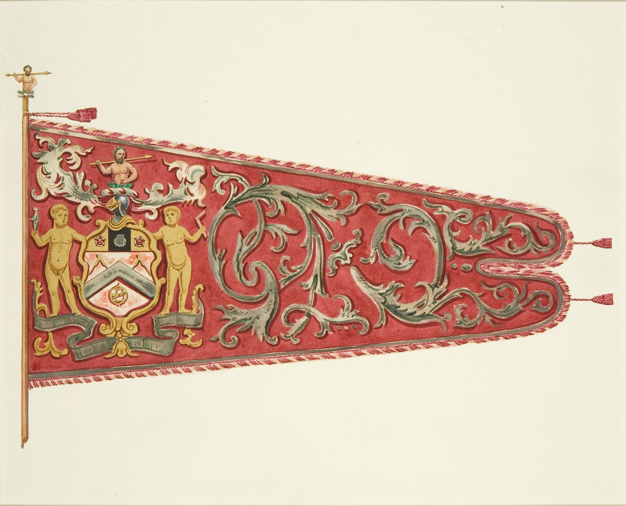 Das Banner der Tischler, ca. 1833 von Joseph Manning