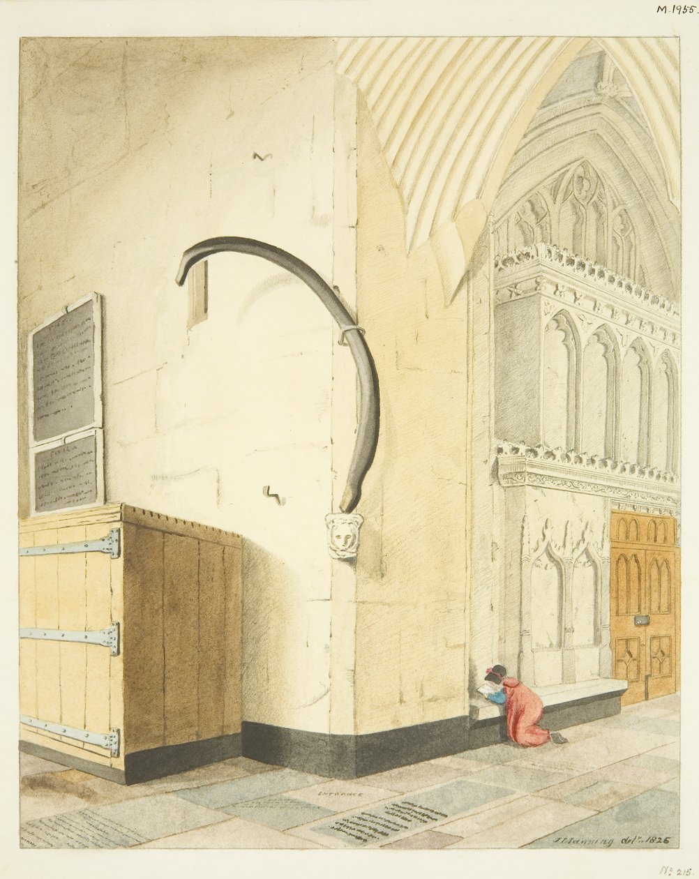 Walrippe im Nordschiff von St. Mary Redcliffe von Joseph Manning