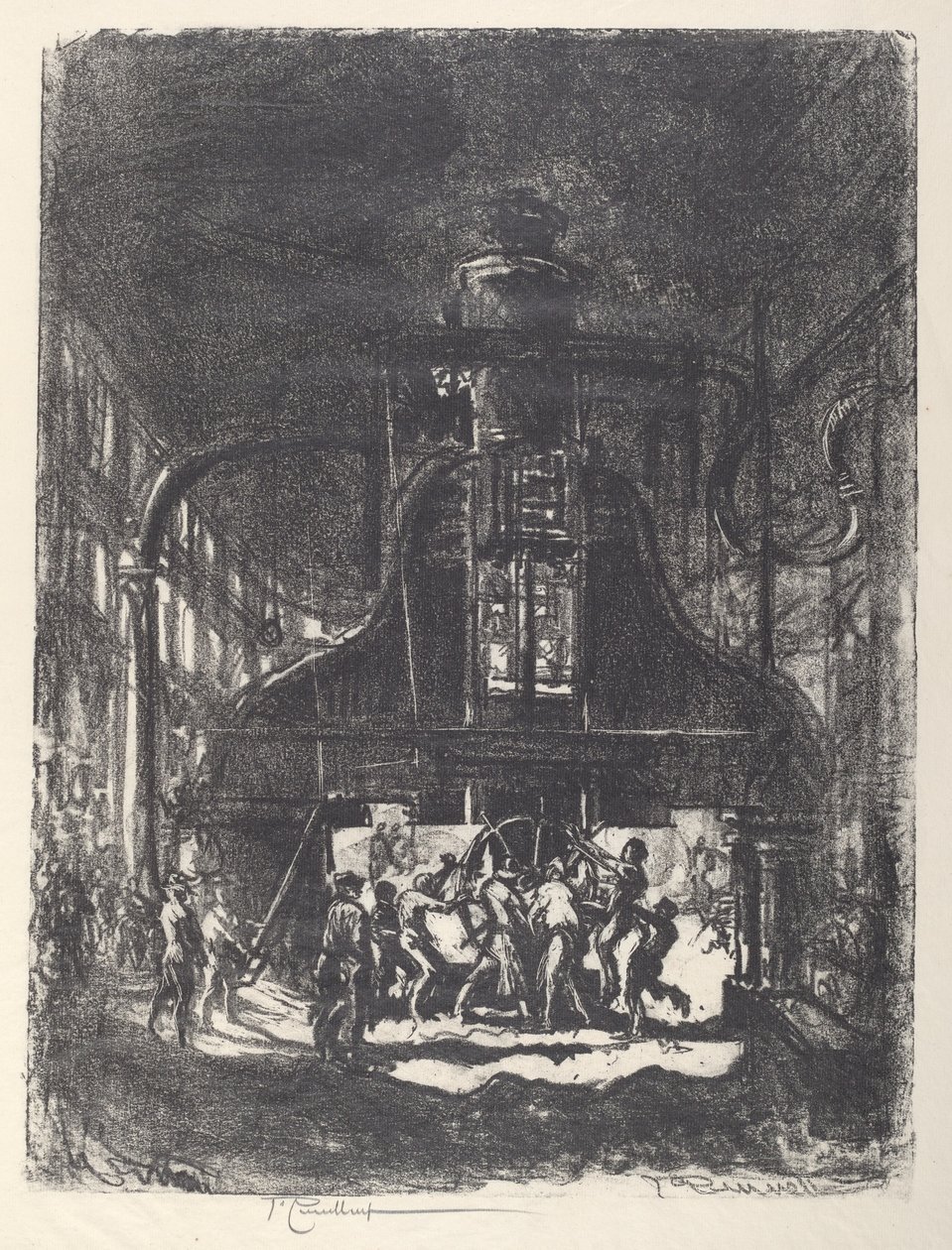 Granaten schmieden, Die Sklaven des Rades von Joseph Pennell