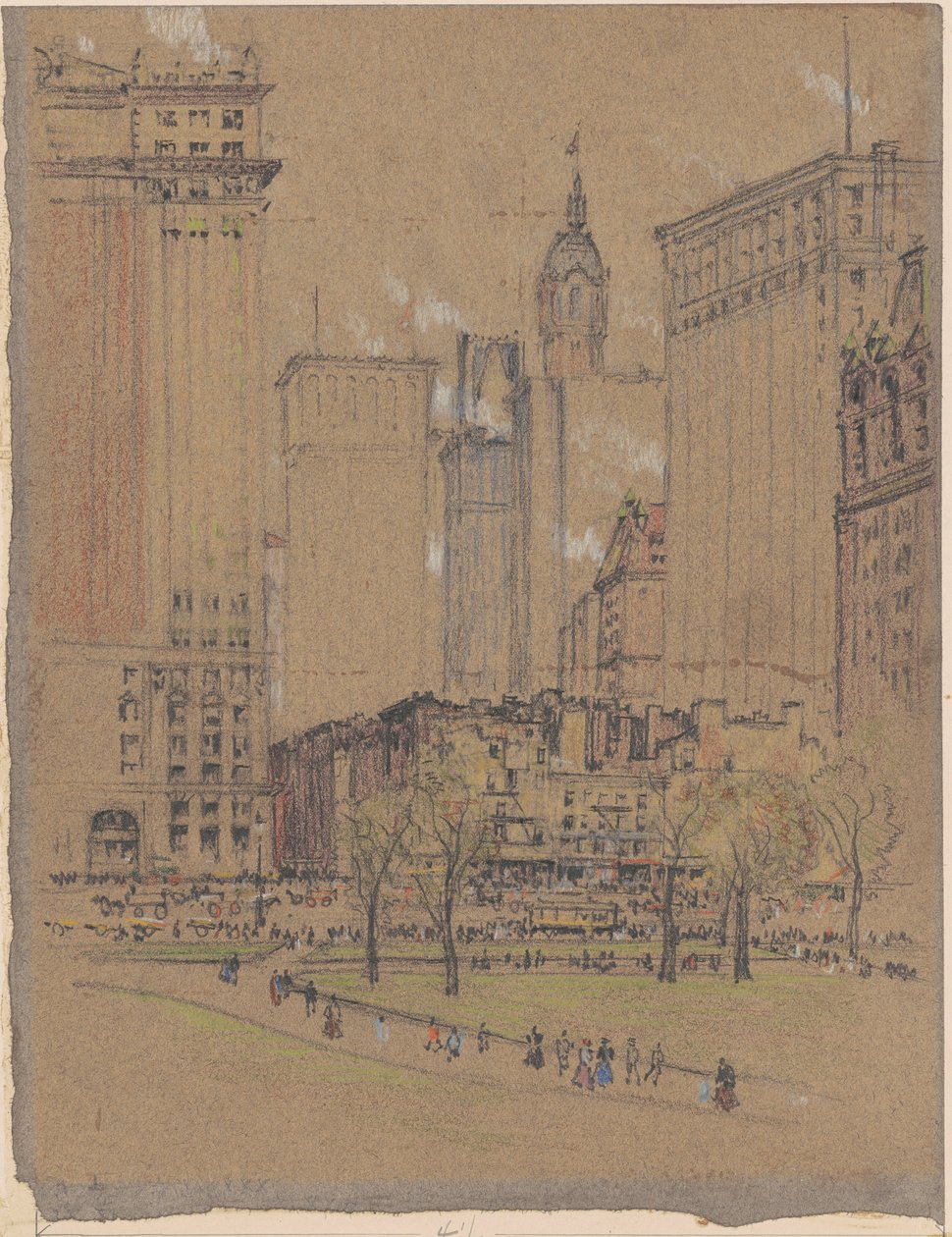 New York, das Alte und das Neue von Joseph Pennell