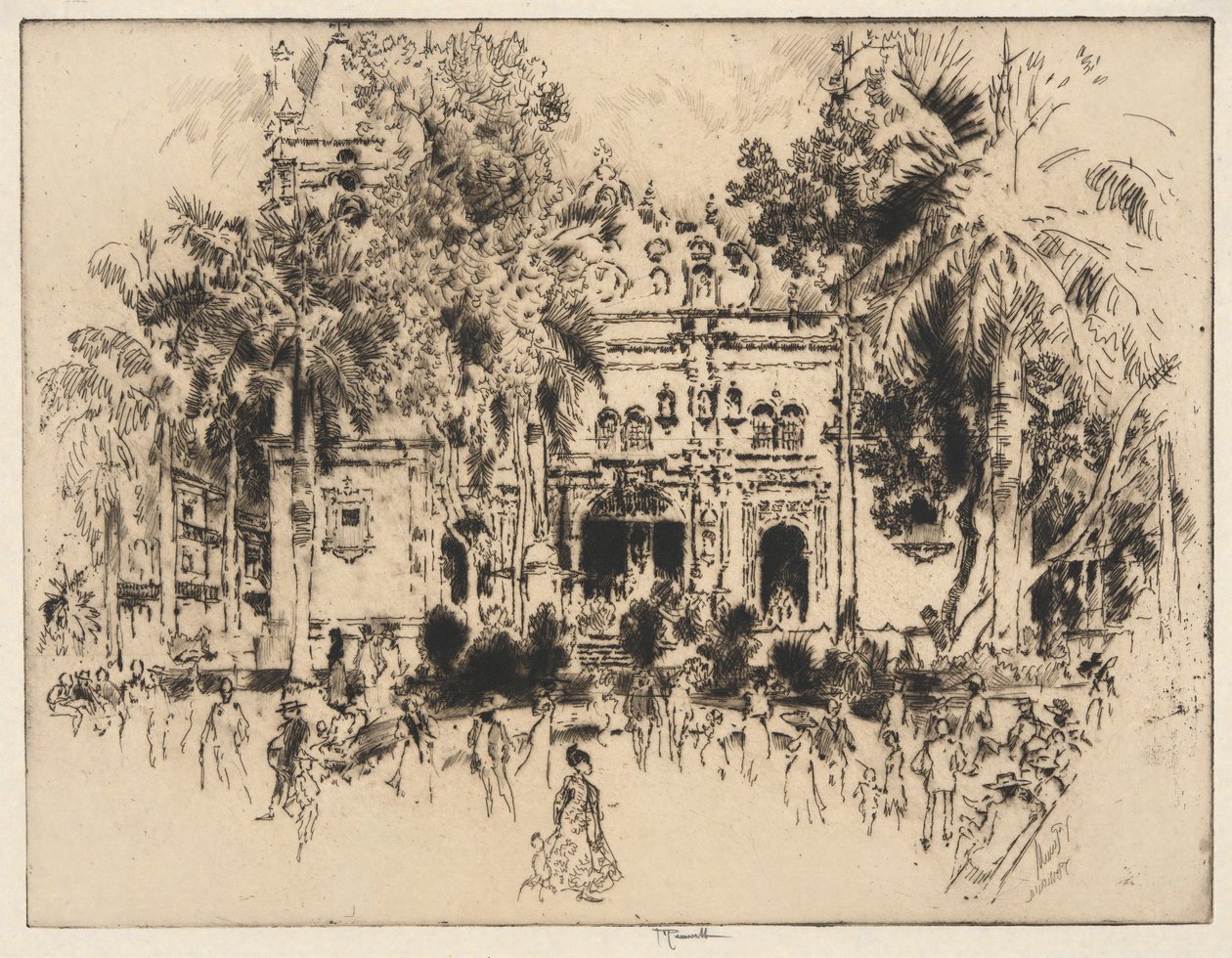 Alte Kathedrale von Joseph Pennell