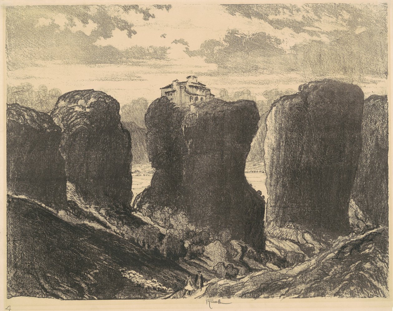 Die Klippen der Dreifaltigkeit, 1913 von Joseph Pennell