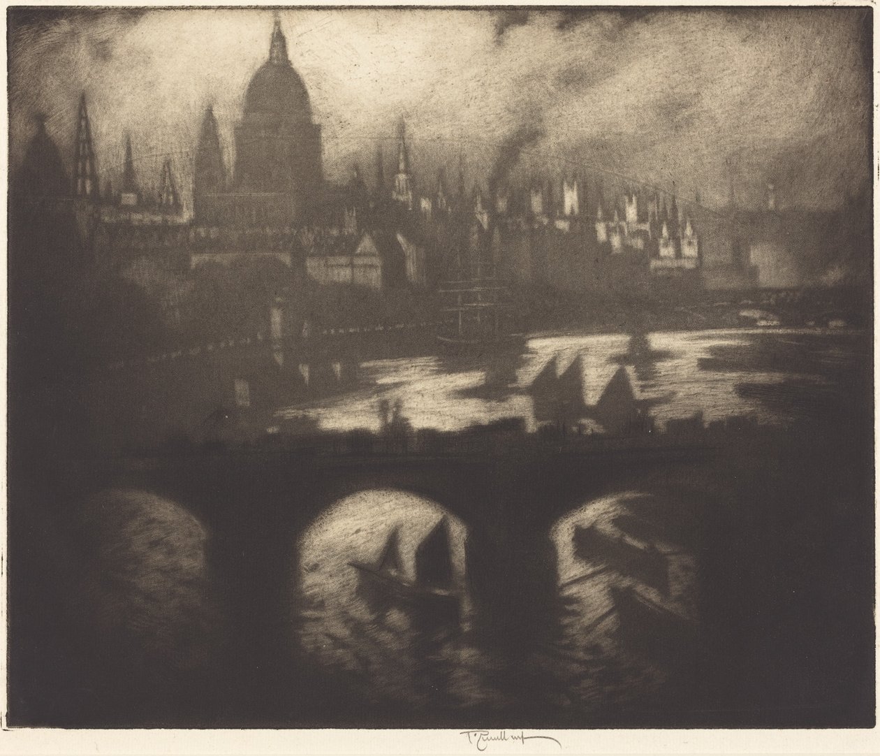 Wrens Stadt von Joseph Pennell
