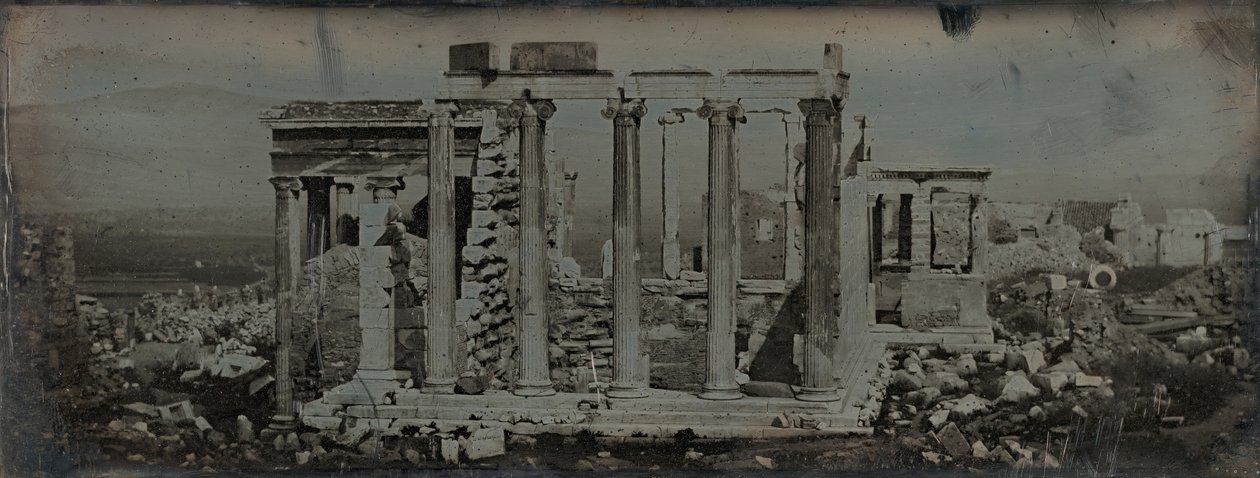 Erechtheion, Athen, 1842 von Joseph Philibert Girault De Prangey