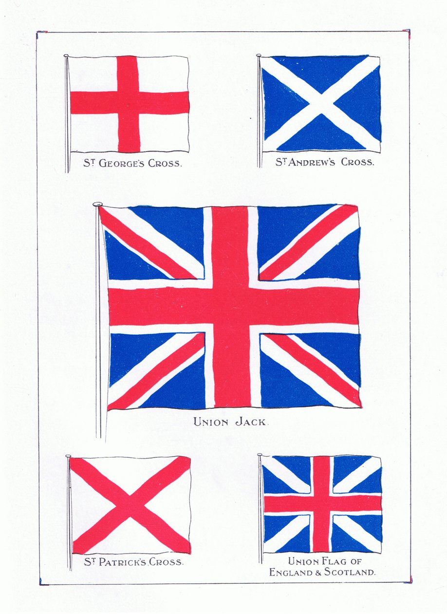 Die Flaggen des Vereinigten Königreichs von Joseph Ratcliffe Skelton