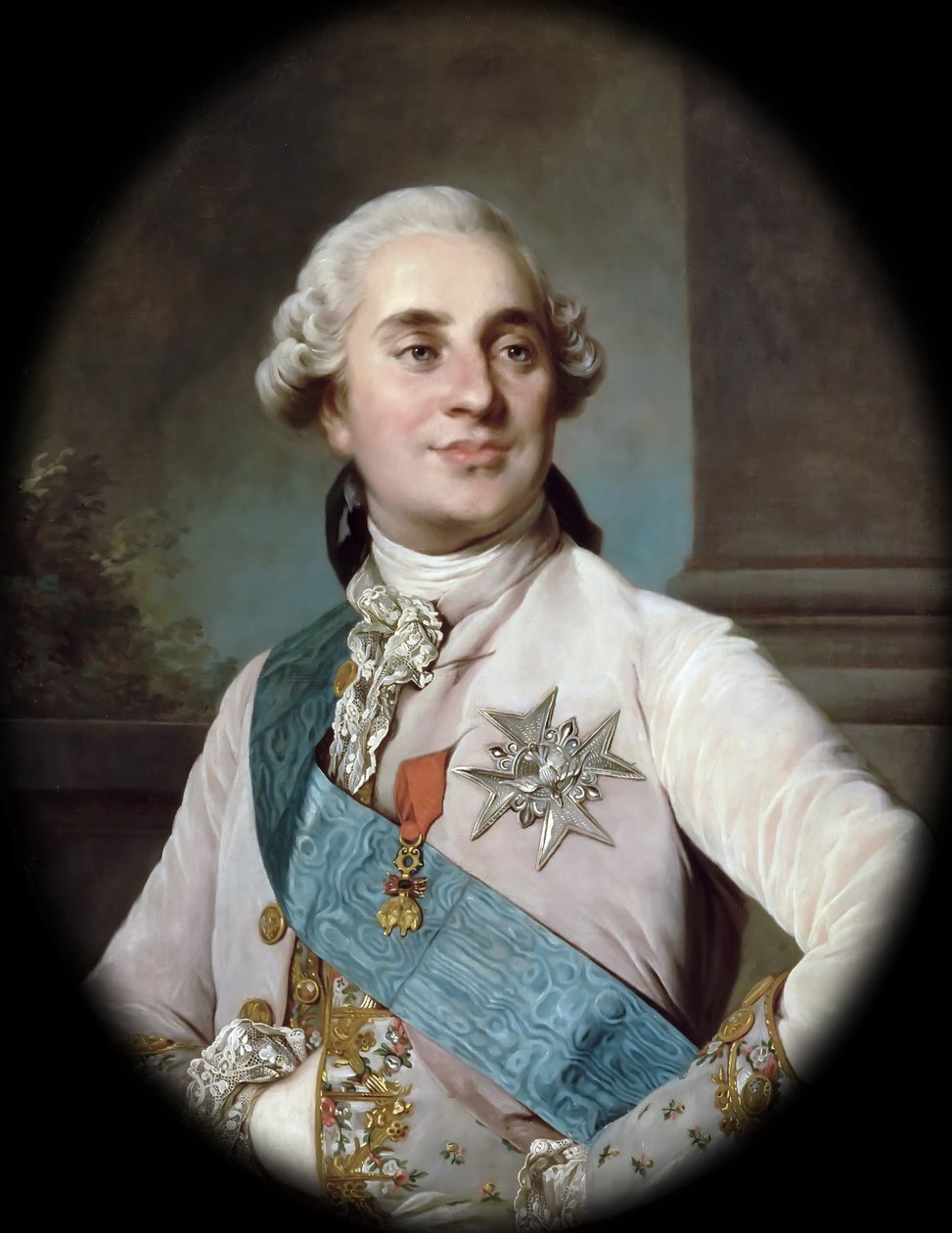 Porträt von König Ludwig XVI. 1754-1793 von Joseph Siffred Duplessis