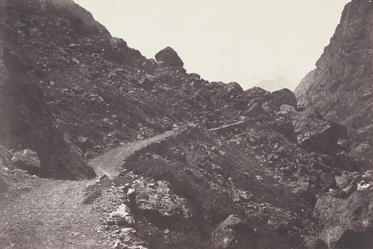 Saint-Sauveur. Der Pfad zum Chaos, der nach Gavarnie führt von Joseph Vigier