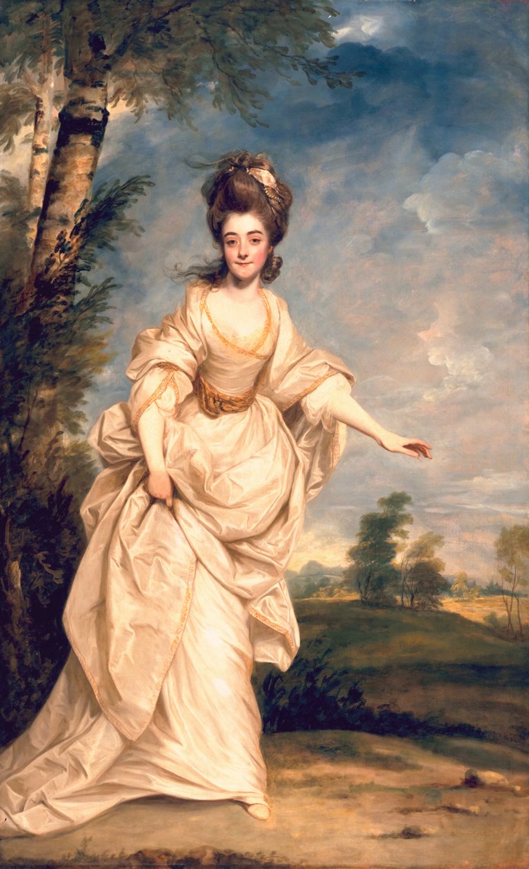 Diana, Viscountess Crosbie, 1777 von Joshua Reynolds
