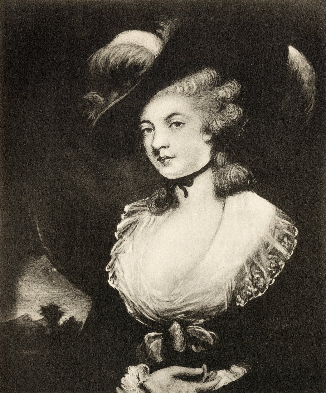 Mrs. Mary Robinson von Joshua Reynolds