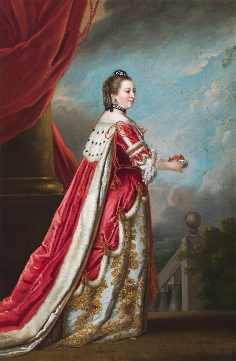 Porträt von Elizabeth Percy, Herzogin von Northumberland von Joshua (after) Reynolds