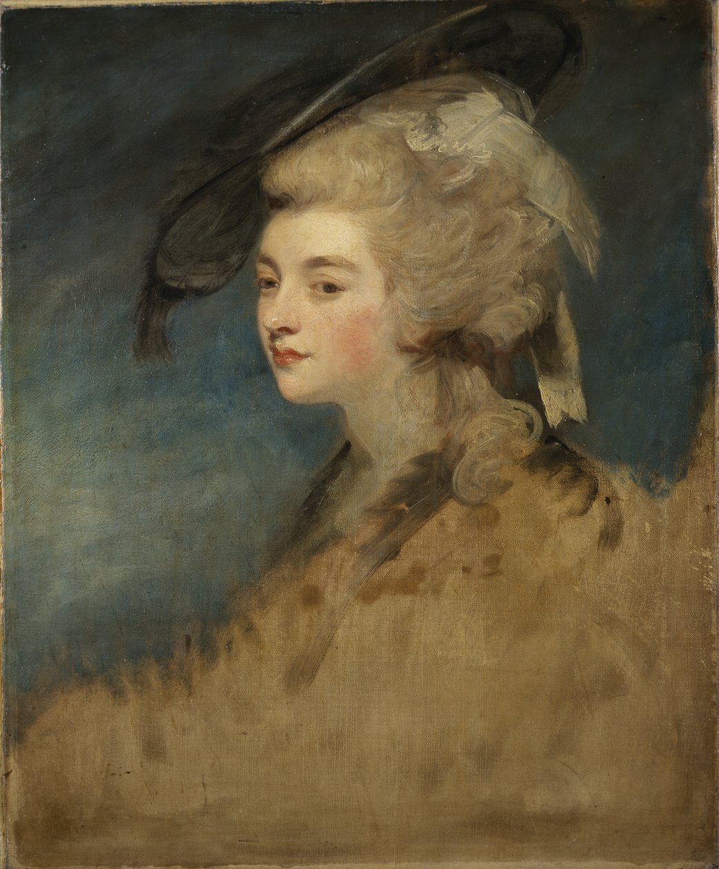Studie von Georgiana Spencer von Joshua Reynolds