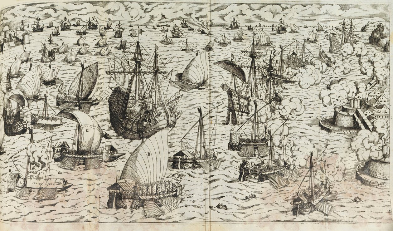 Illustration aus dem Kriegsbuch von Leonhard Fronsperger, 1571 von Jost Amman