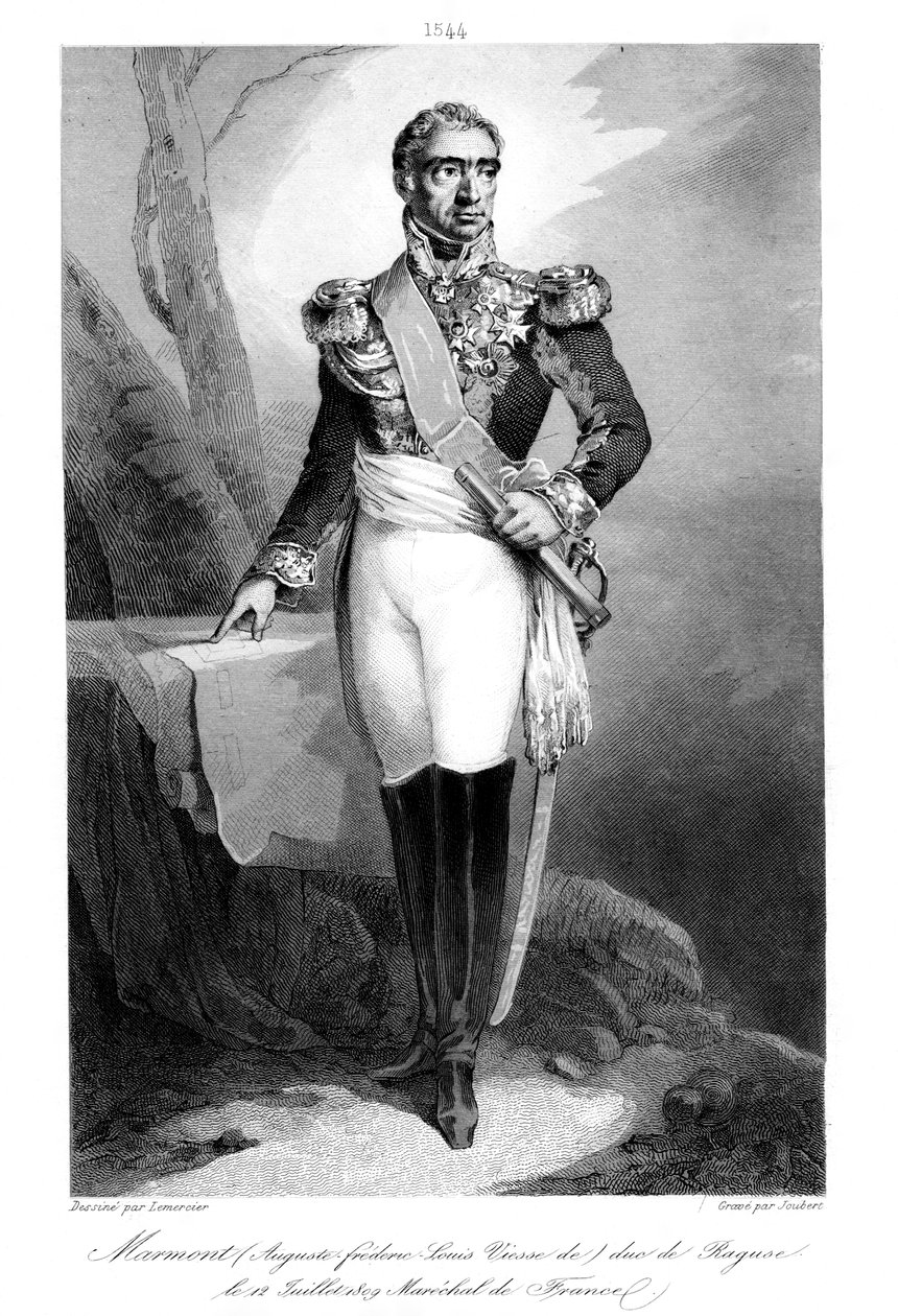 Auguste Frederic Louis Viesse de Marmont, Herzog von Ragusa und Marschall von Frankreich von Joubert
