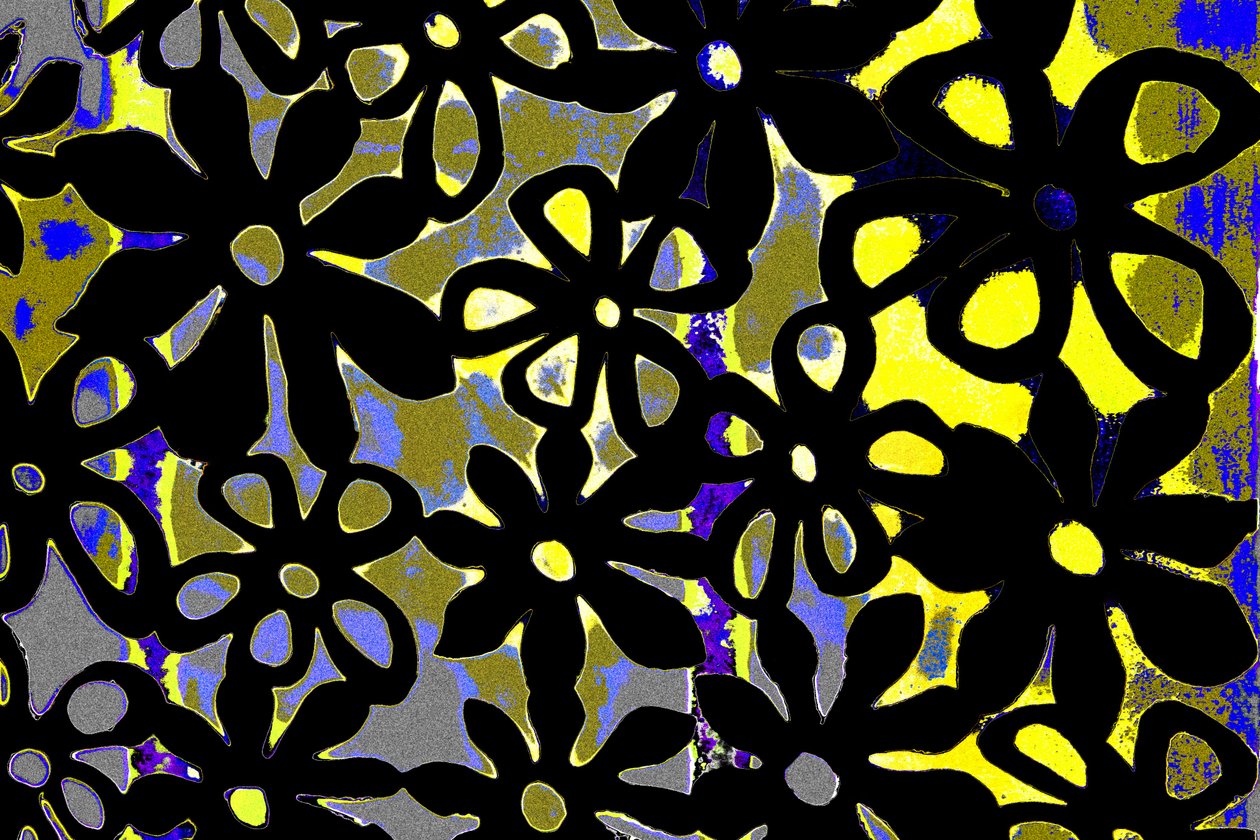Blumen, aus der Serie Italienische Synagoge, 2015 von Joy Lions