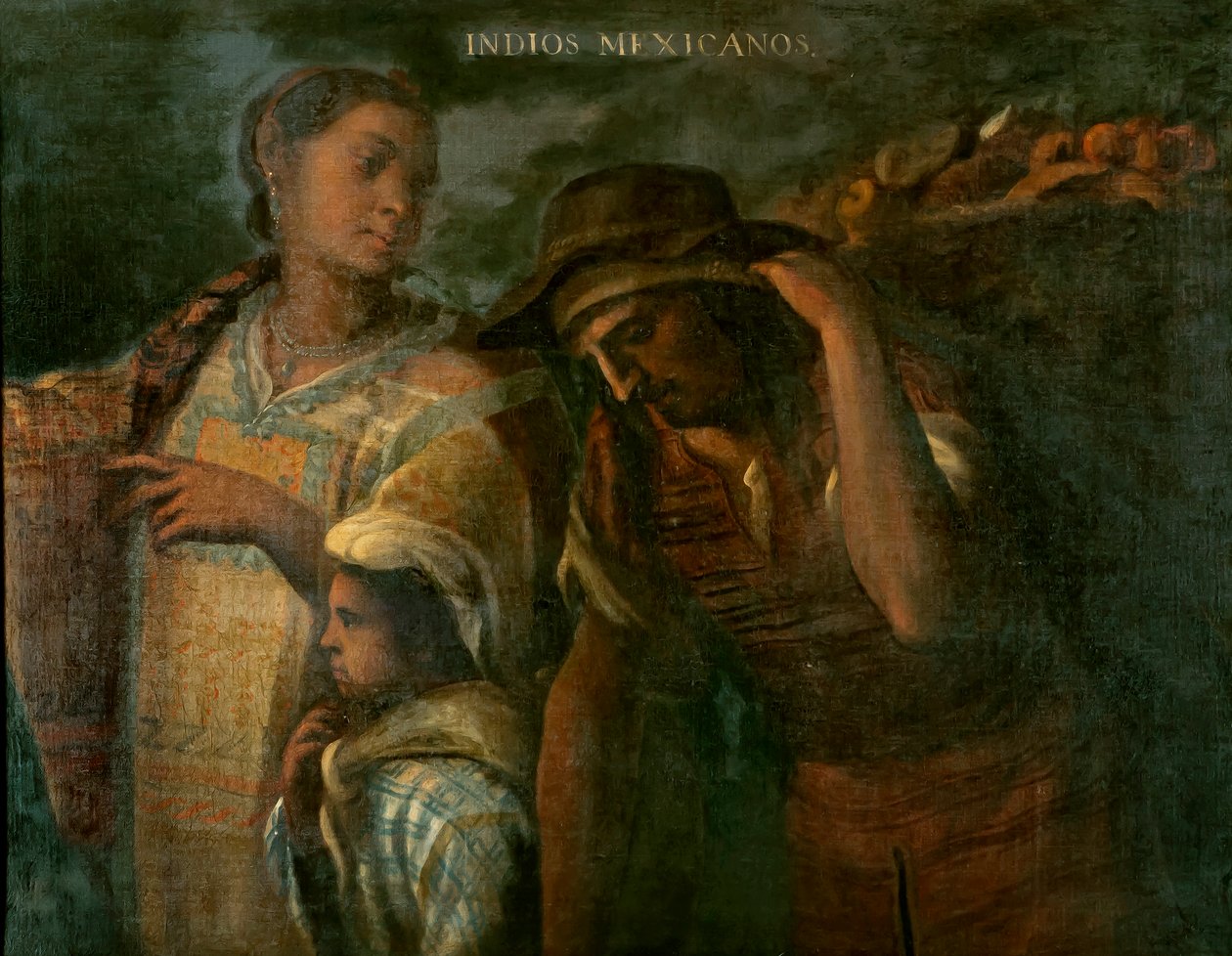 Mexikanische Indianer, ca. 1715 von Juan Rodríguez Juárez