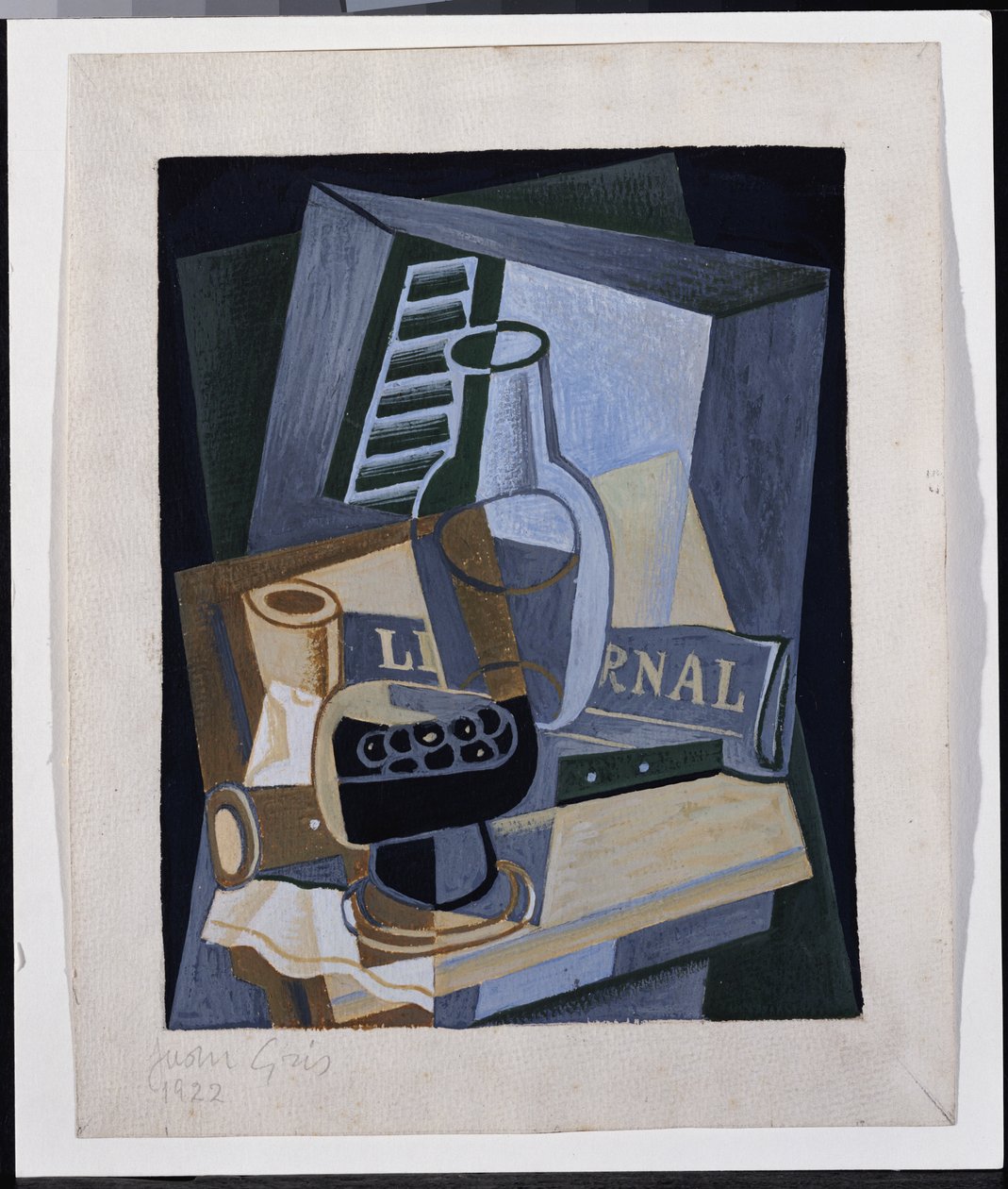 Stillleben vor einem Fenster, 1922 von Juan Gris
