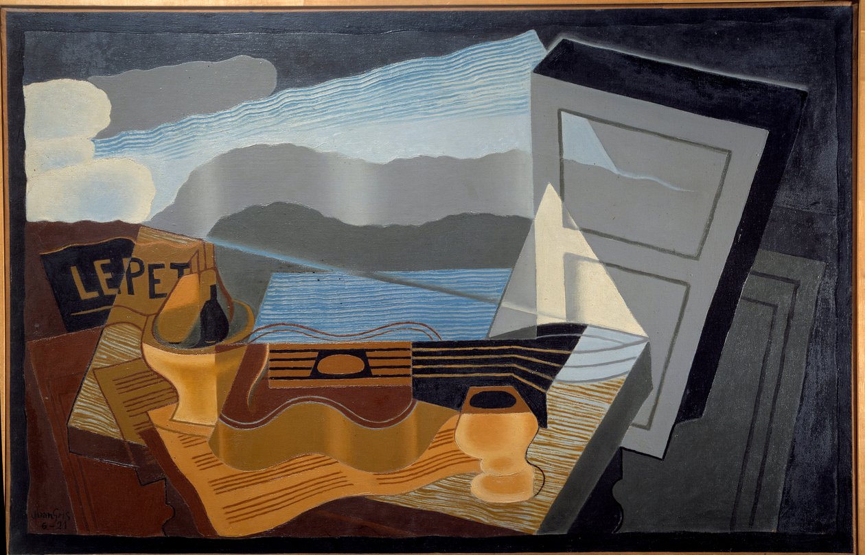Die Aussicht auf die Bucht von Juan Gris