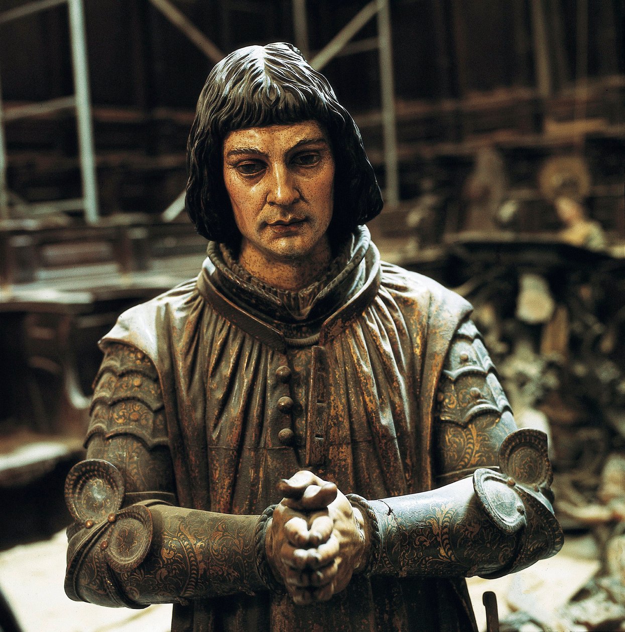 Statue von Guzman el Bueno (Alonso Perez de Guzman) von Juan Martinez Montanes