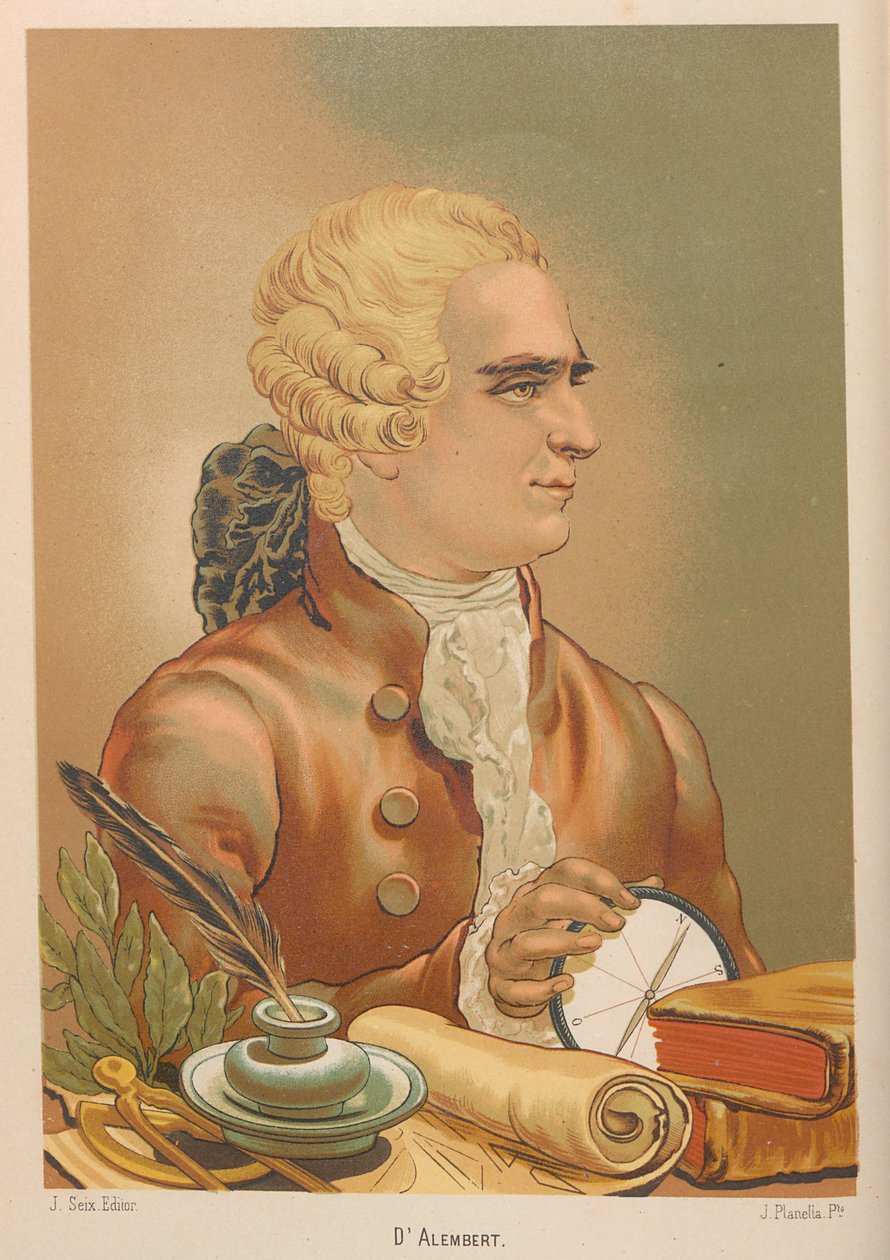 Porträt von Jean le Rond D