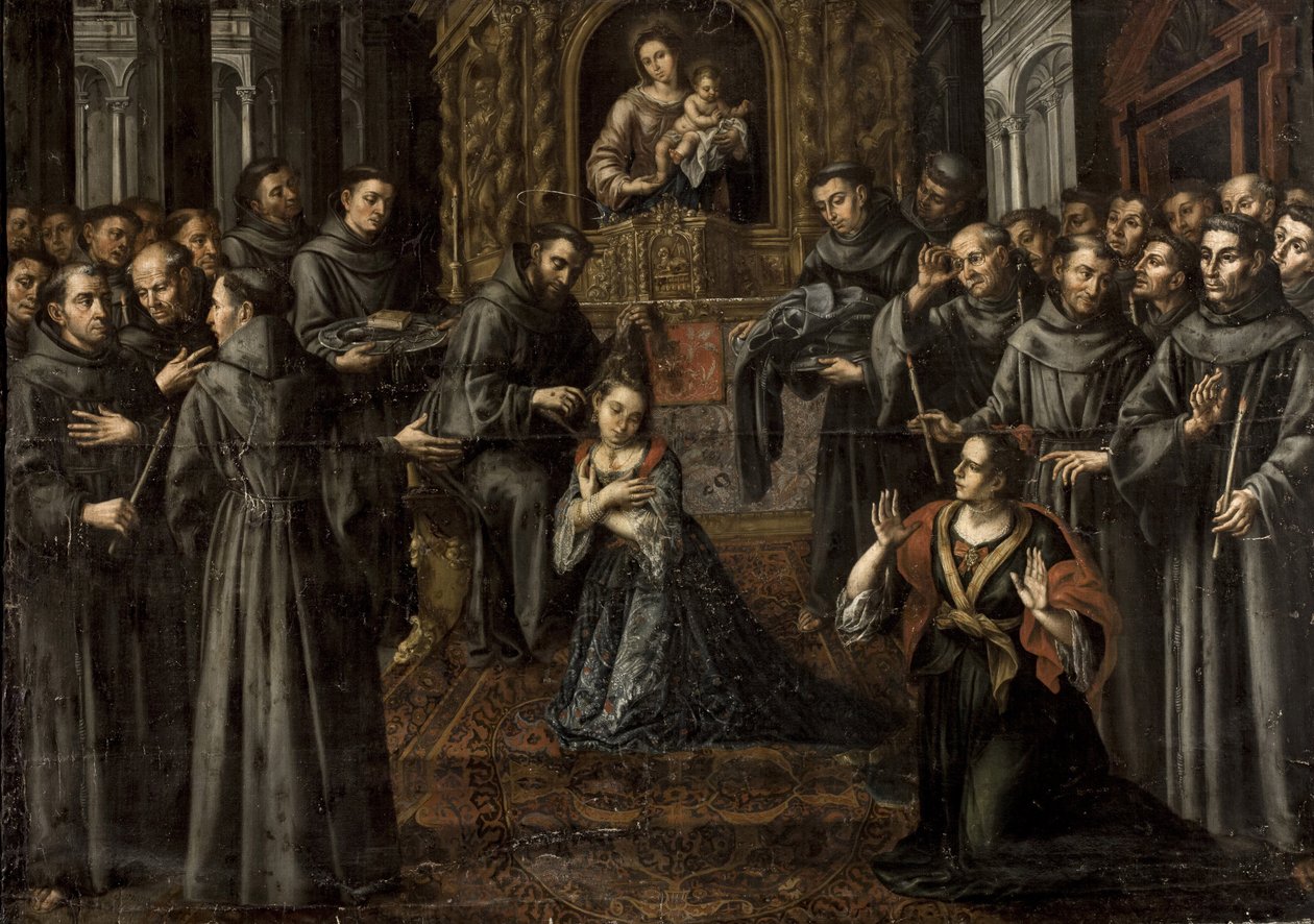 Barock: Das Gelübde der Heiligen Klara von Juan Ruiz Soriano