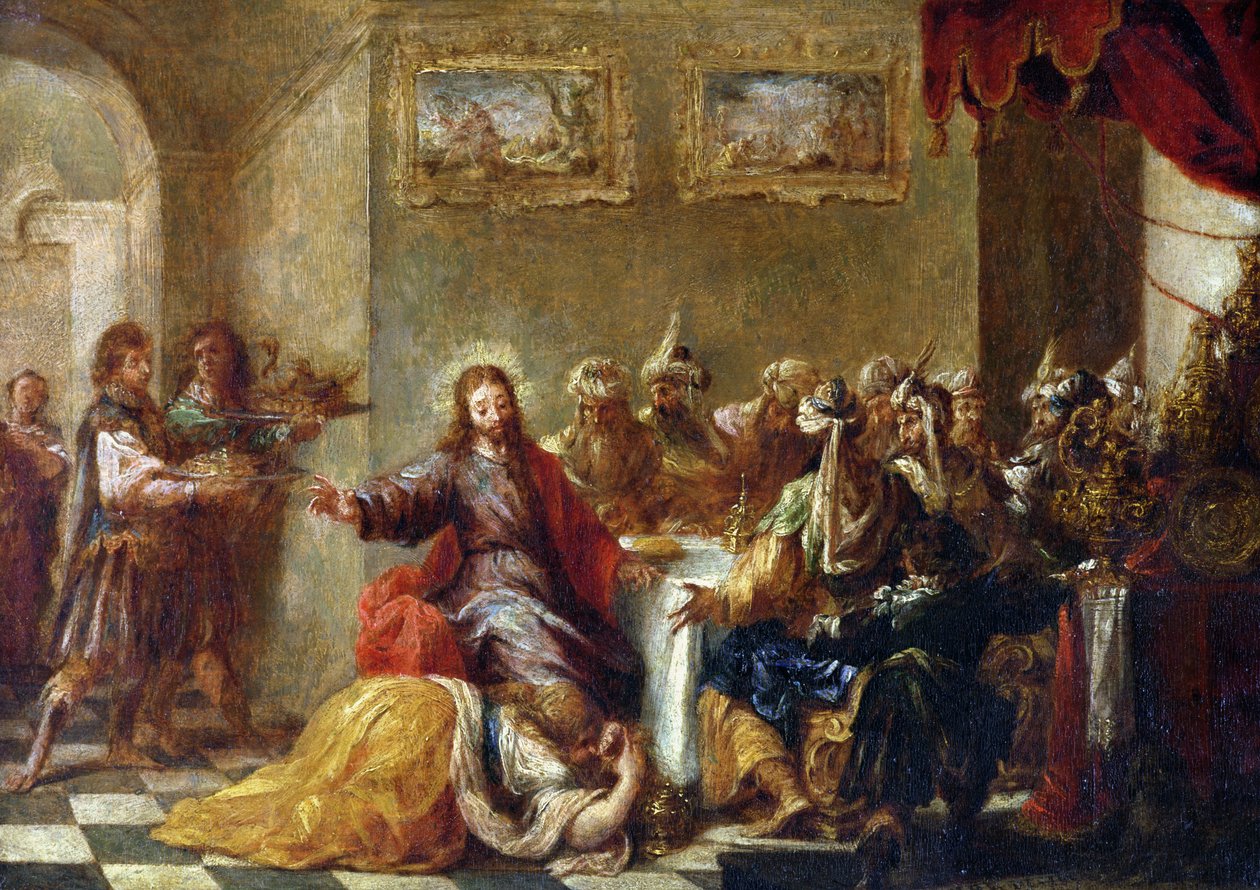 Christus im Haus des Simon des Pharisäers von Juan de Valdes Leal
