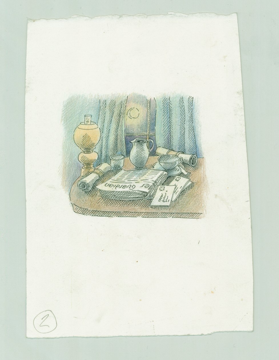 Deutscher Marinebeschuss von Scarborough, North Yorkshire, 1914 von Judith Dobie
